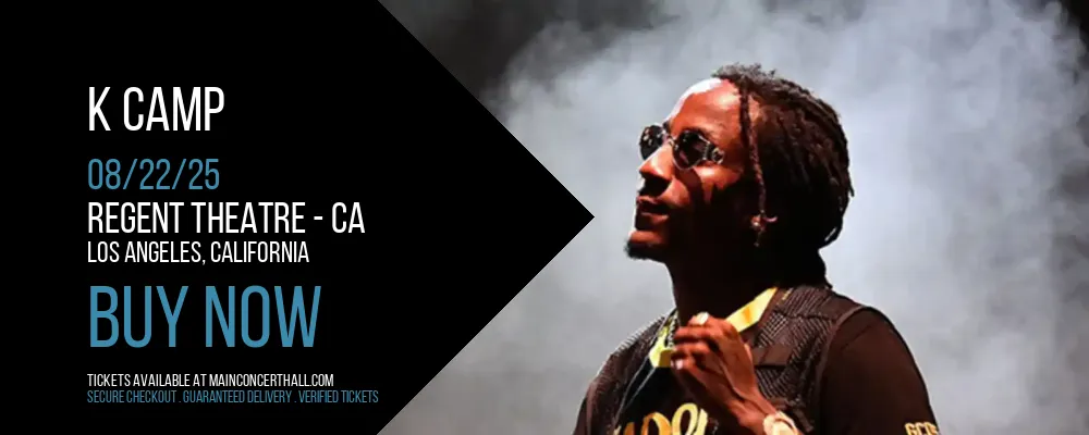 K Camp at Regent Theatre - CA