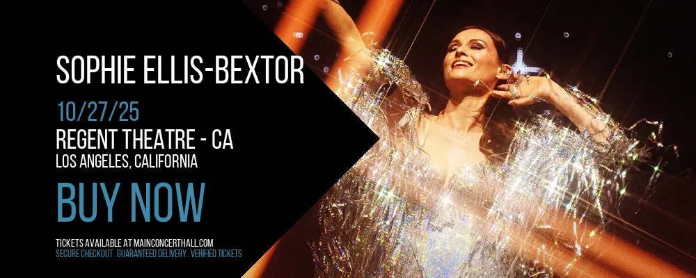 Sophie Ellis-Bextor at Regent Theatre - CA